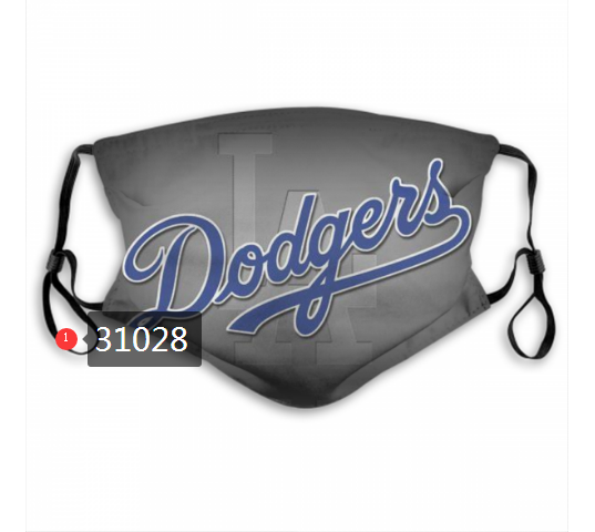 2020 Los Angeles Dodgers Dust mask with filter 54